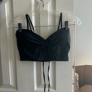 Adjustable Black Bikini Top